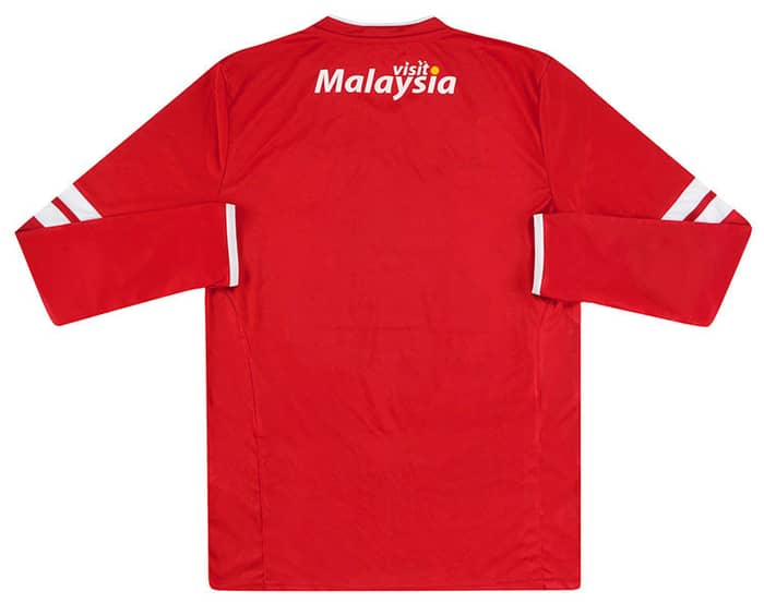 2014-15 Cardiff Home/Away L/S Shirt *As New*