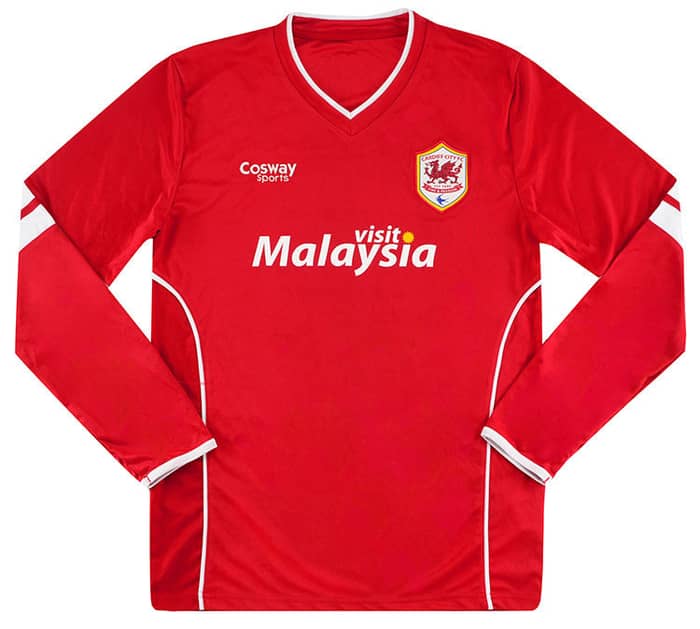 2014-15 Cardiff Home/Away L/S Shirt *As New*