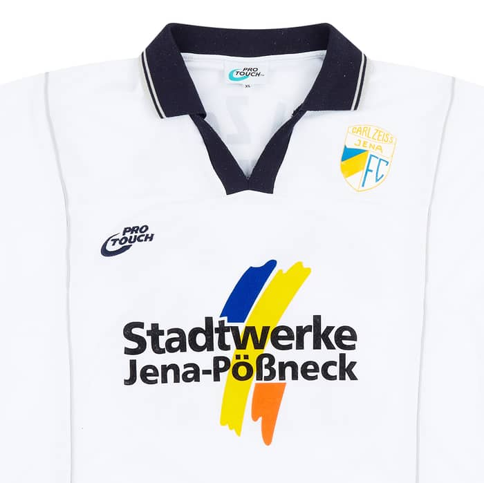 2001-02 Carl Zeiss Jena Match Issue Home Shirt #23