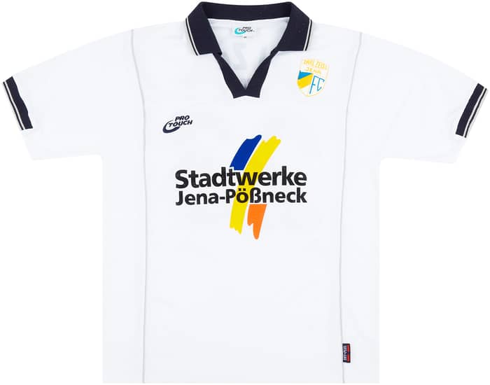 2001-02 Carl Zeiss Jena Match Issue Home Shirt #23