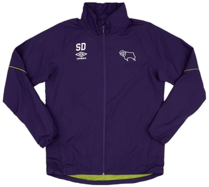2018-19 Derby County Player Issue Training Jacket # - 7/10