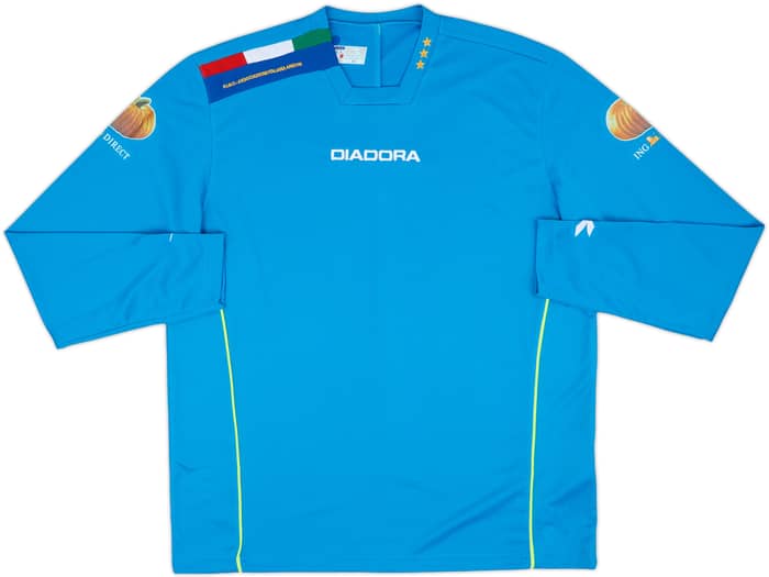 2010s Italy Diadora Referee Training L/S Shirt - 9/10 - (XL)