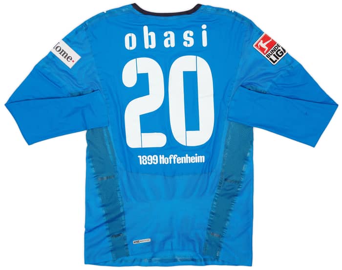 2008-09 TSG Hoffenheim Versión Jugador Local Manga Larga Camiseta Obasi #20 - 7/10 - (S)
