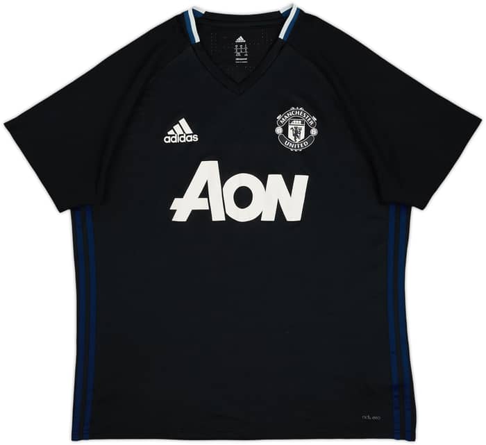 2016-17 Manchester United adizero Training Shirt - 8/10 - (XL)