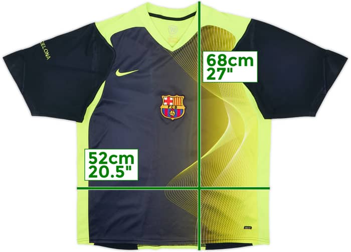 2006-07 Barcelona Nike Training Shirt - 7/10 - (M)