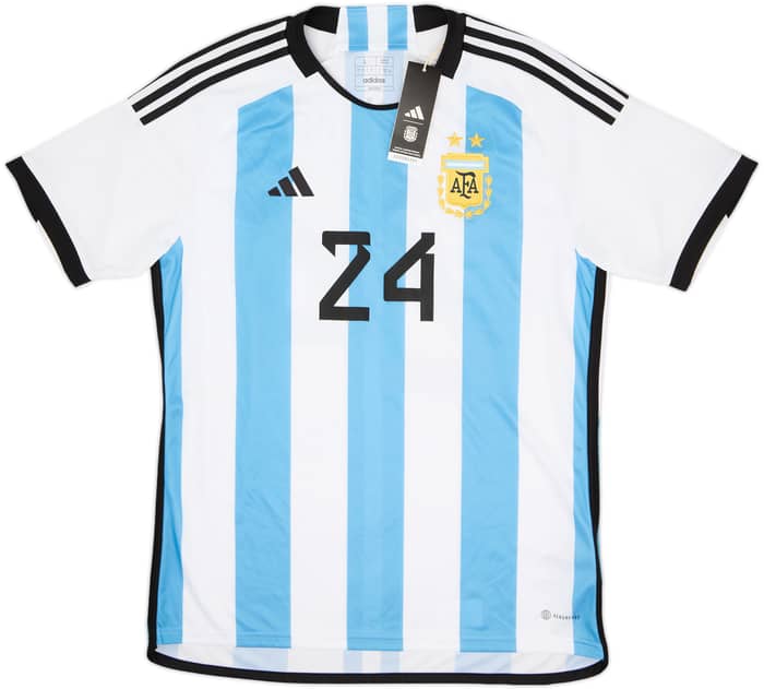 2022-23 Argentina Home Shirt E.Fernandez #24 (L)