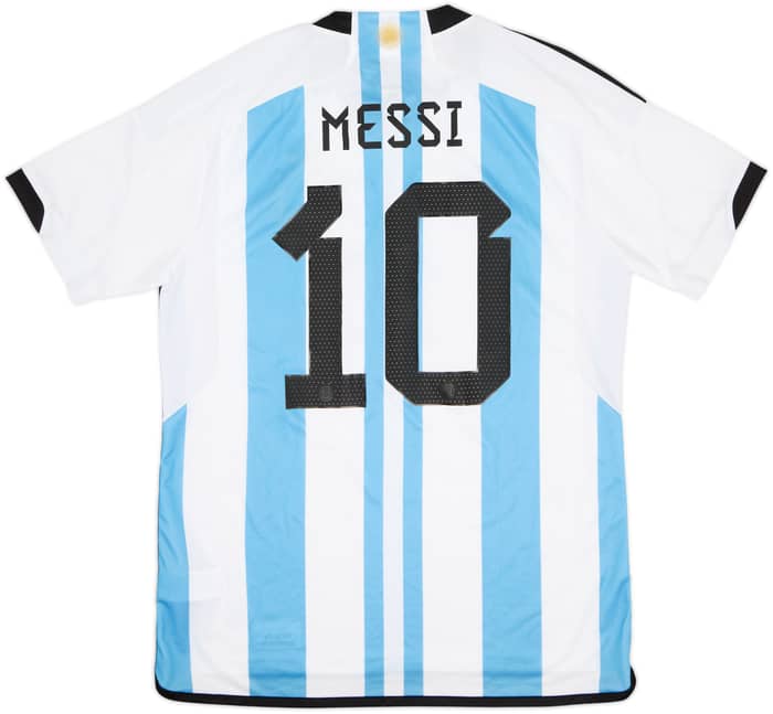2022-23 Argentina Home Shirt Messi #10 (L)