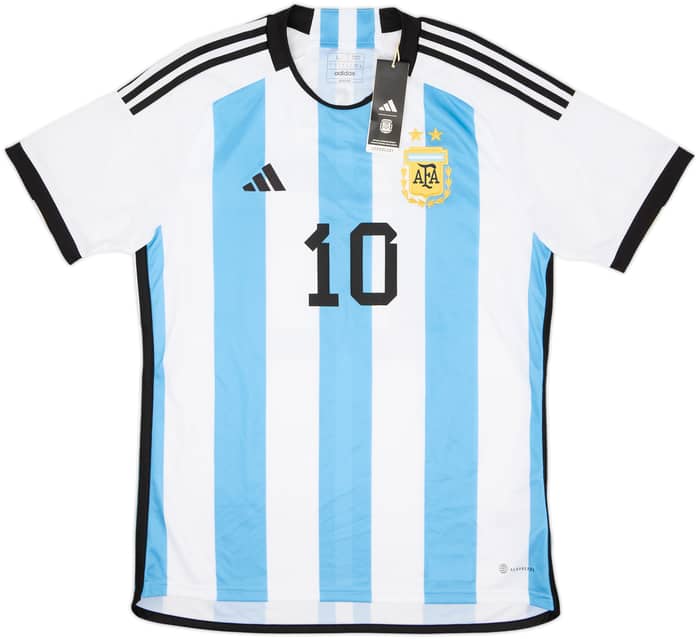 2022-23 Argentina Home Shirt Messi #10 (L)