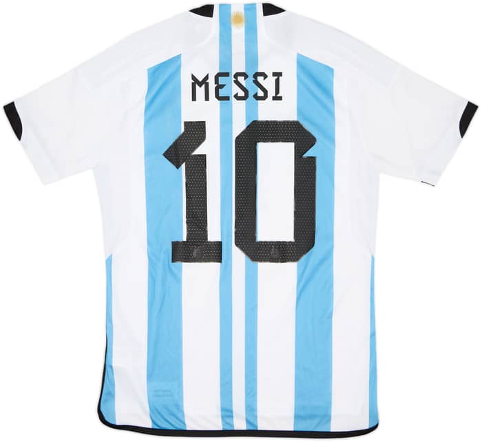 2022-23 Argentina Home Shirt Messi #10 (M)