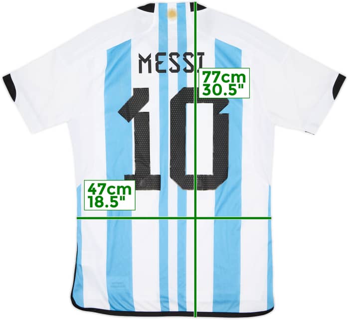 2022-23 Argentina Home Shirt Messi #10 (M)