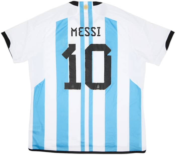 2022-23 Argentina Home Shirt Messi #10 (XXL)