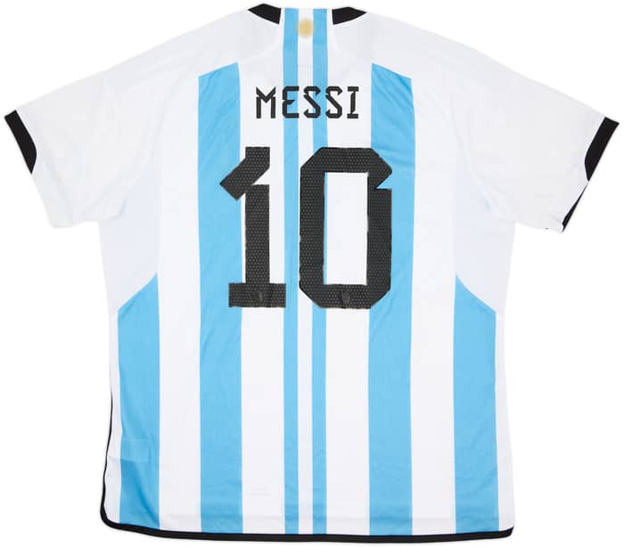 2022-23 Argentina Home Shirt Messi #10 (XXL)
