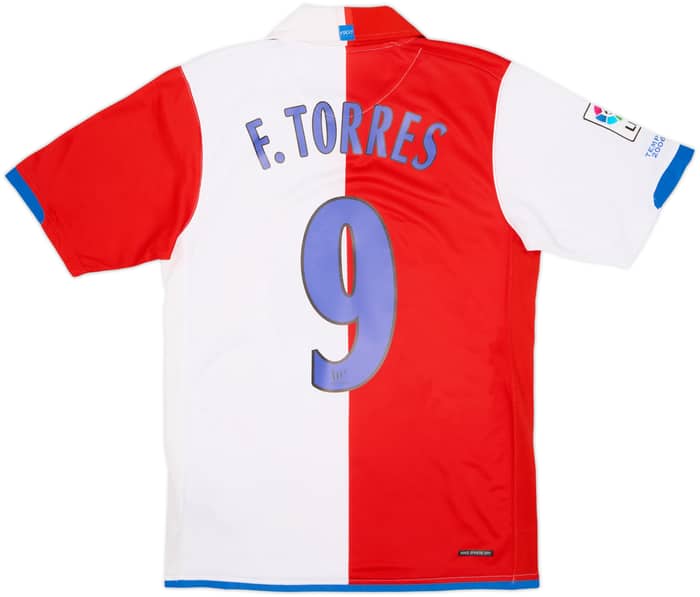 2006-07 Atletico Madrid Home Shirt Torres #9 - 7/10 - (S)