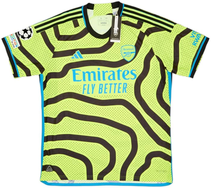 2023-24 Arsenal Authentic Away Shirt Rice #41 (XL)