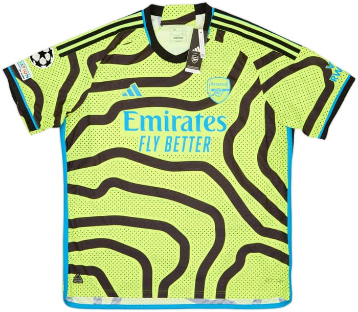 2023-24 Arsenal Authentic Away Shirt Martinelli #11 (XXL)