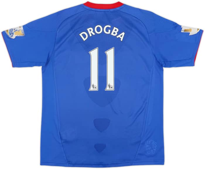 2010-11 Chelsea Home Shirt Drogba #11 - 5/10 - (M.Boys)