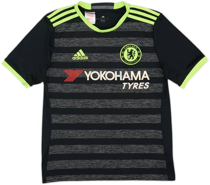 2016-17 Chelsea Away Shirt Hazard #10 - 5/10 - (L.Boys)