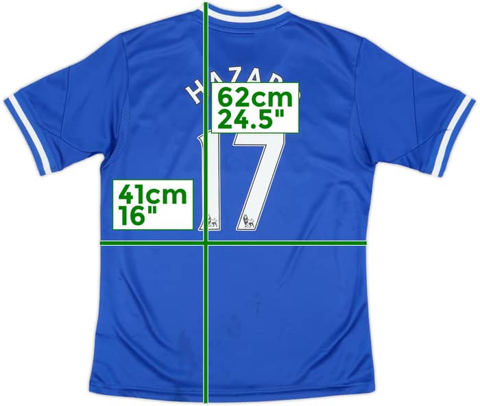 2013-14 Chelsea Home Shirt Hazard #17 - 8/10 - (M.Boys)