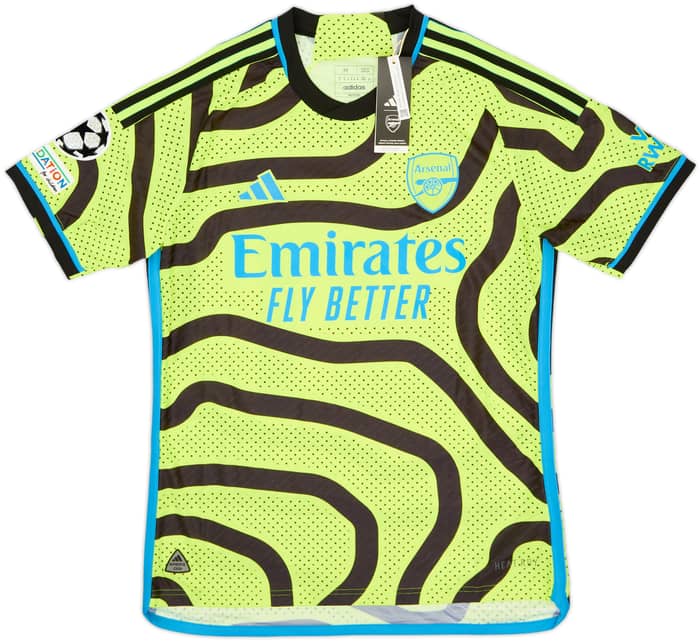 2023-24 Arsenal Authentic Away Shirt Fabio Vieira #21 (M)