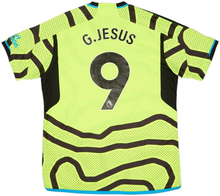 2023-24 Arsenal Authentic Away Shirt G.Jesus #9 (XL)