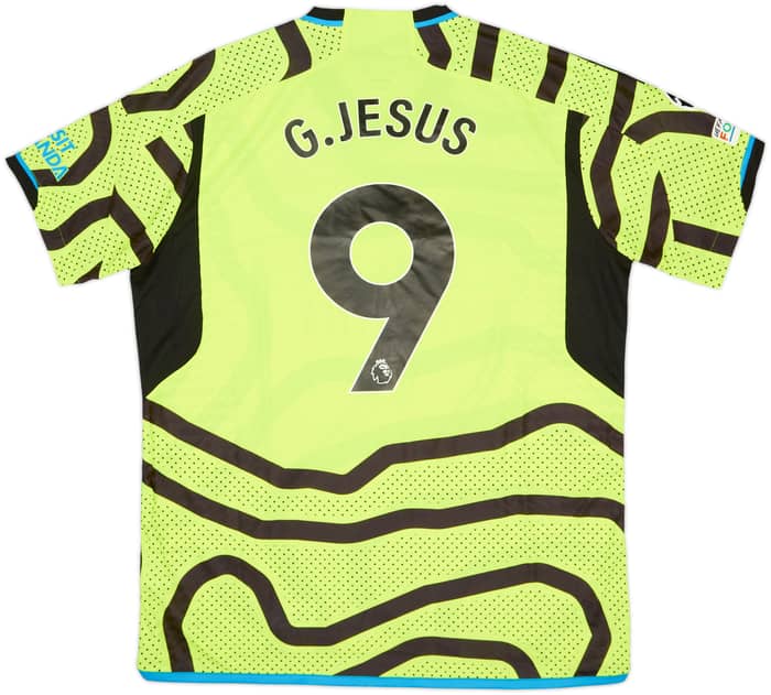 2023-24 Arsenal Authentic Away Shirt G.Jesus #9 (XL)