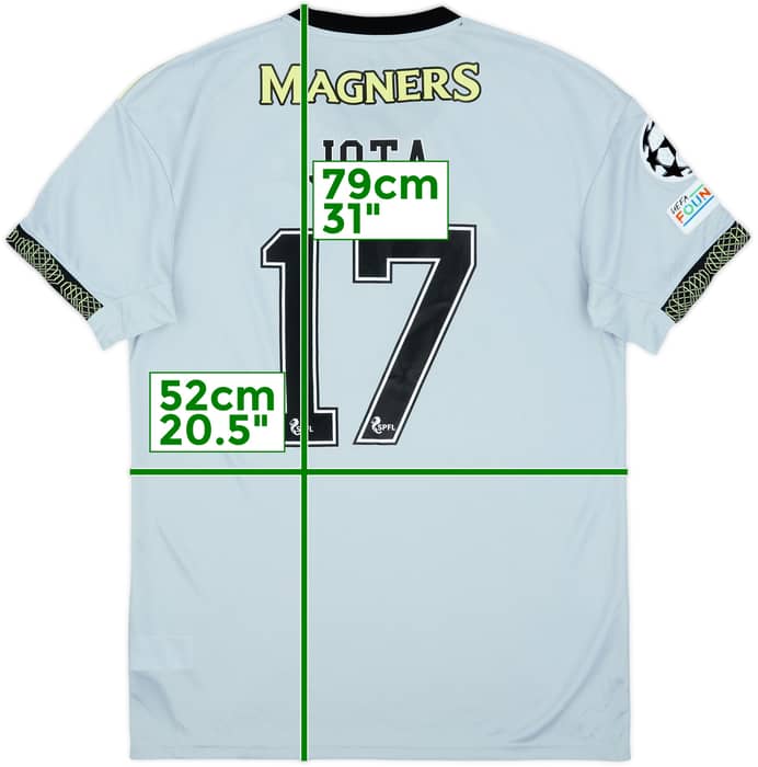 2022-23 Celtic Third Shirt Jota #17 - 9/10 - (M)