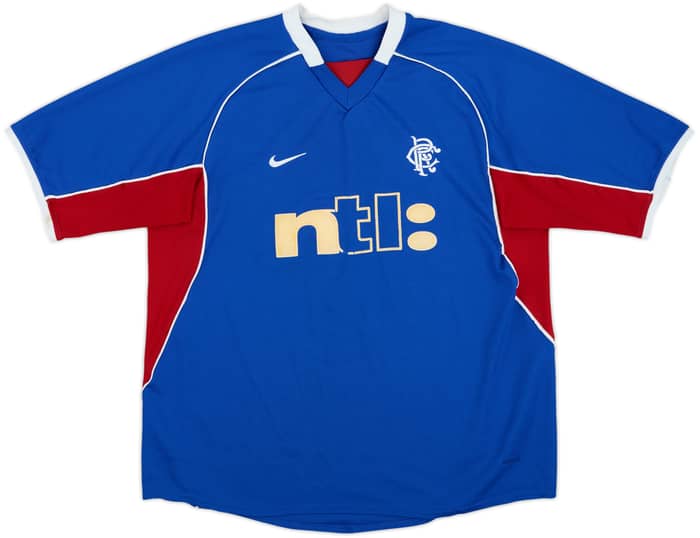 2001-02 Rangers Home Shirt - 6/10 - (M)
