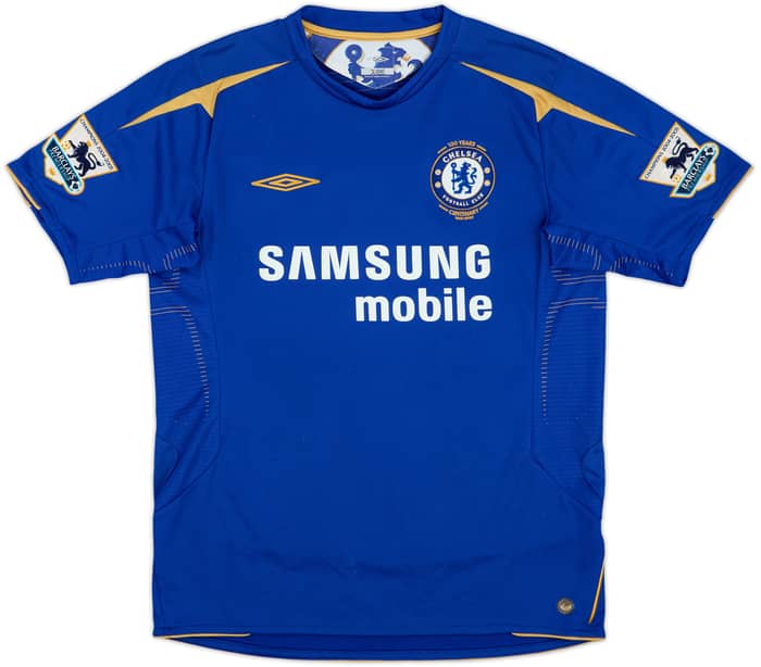 2005-06 Chelsea Centenary Home Shirt Robben #16 - 5/10 - (M)