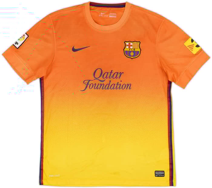 2012-13 Barcelona Away Shirt A.Iniesta #8 - 6/10 - (M)