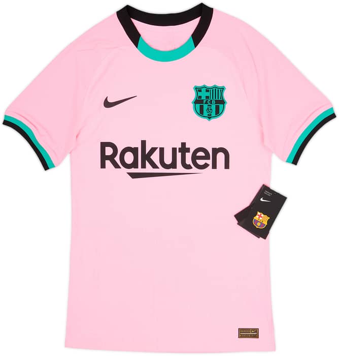 2020-21 Barcelona Authentic Third Shirt Messi #10 (XS)