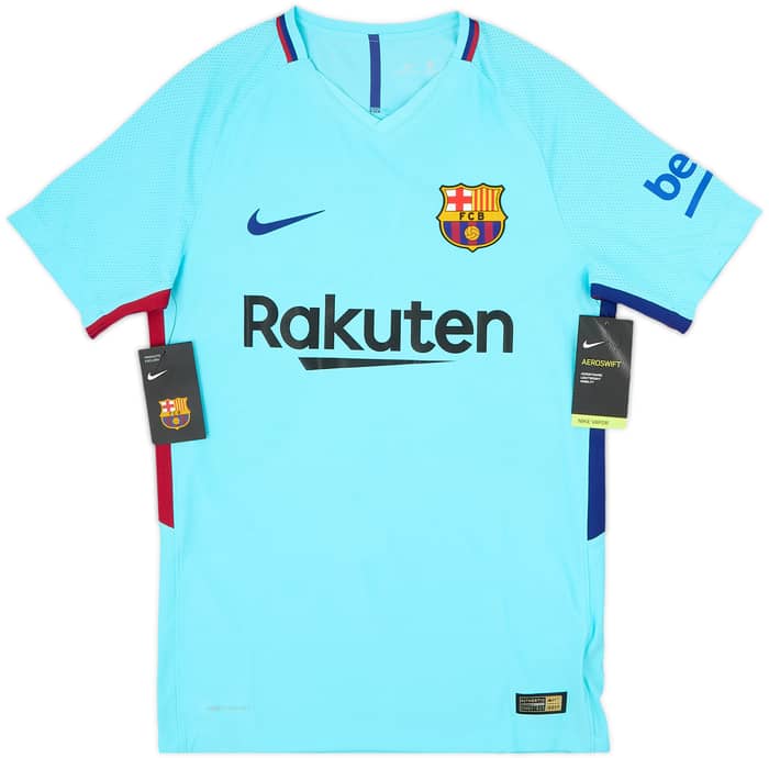 2017-18 Barcelona Authentic Away Shirt Messi #10 (S)
