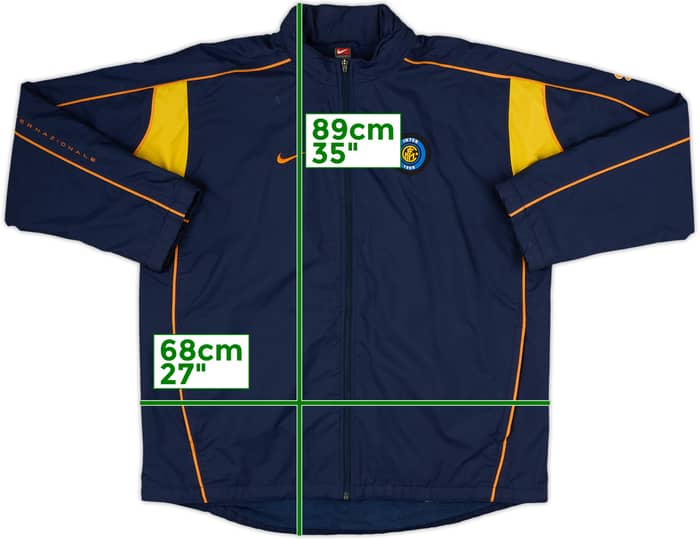 2001-02 Inter Milan Nike Bench Coat - 10/10 - (L)