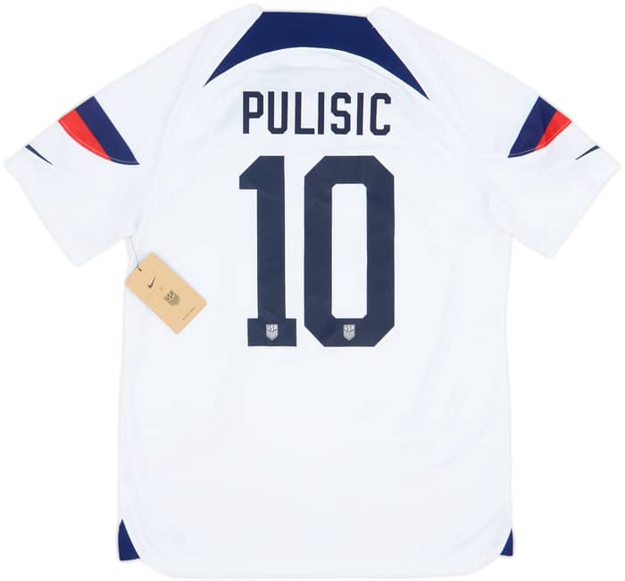 2022-23 USA Home Shirt Pulisic #10 (M)