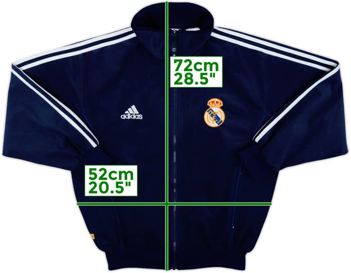 1999-00 Real Madrid adidas Track Jacket - 8/10 - (M)