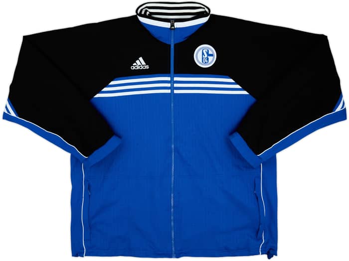 1998-99 Schalke Player Issue adidas Track Jacket - 5/10 - (L)