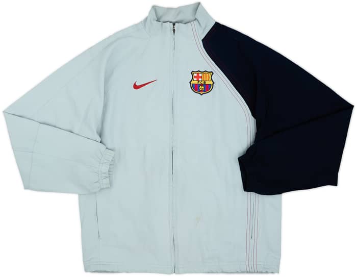 2004-05 Barcelona Nike Track Jacket - 7/10 - (L.Boys)