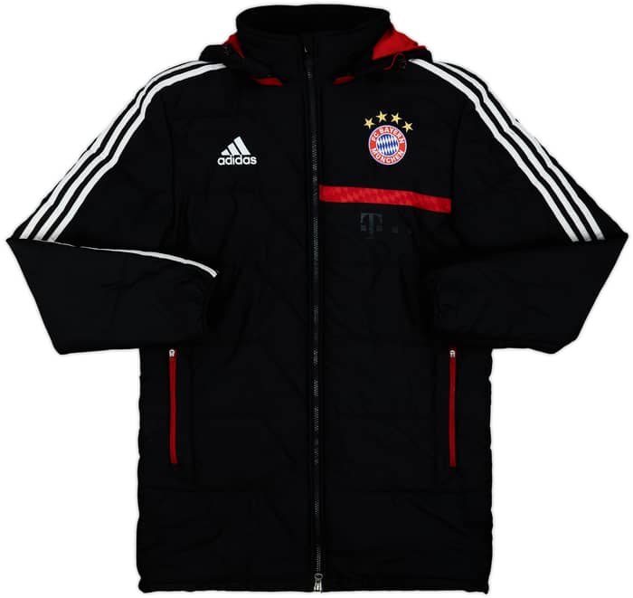 2012-13 Bayern Munich adidas Padded Bench Coat - 5/10 - (XL.Boys)