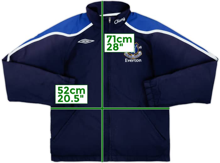 2007-08 Everton Umbro Track Jacket - 4/10 - (S)