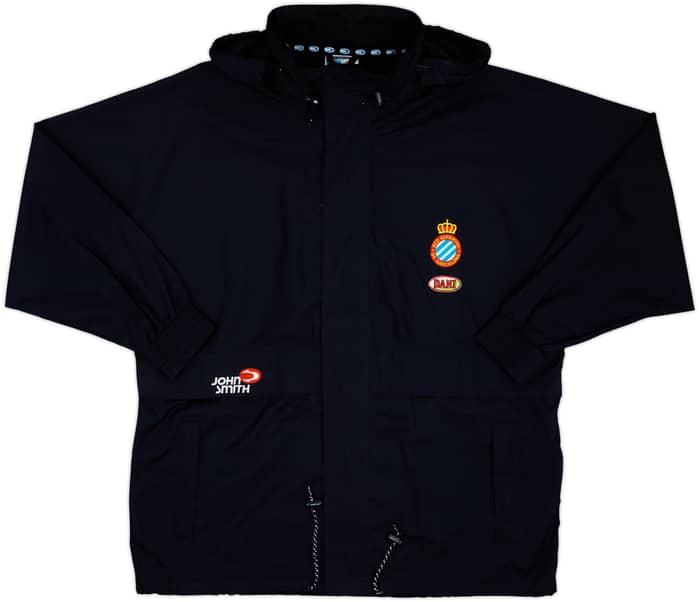 1999-00 Espanyol John Smith Hooded Rain Jacket - 8/10 - (L)