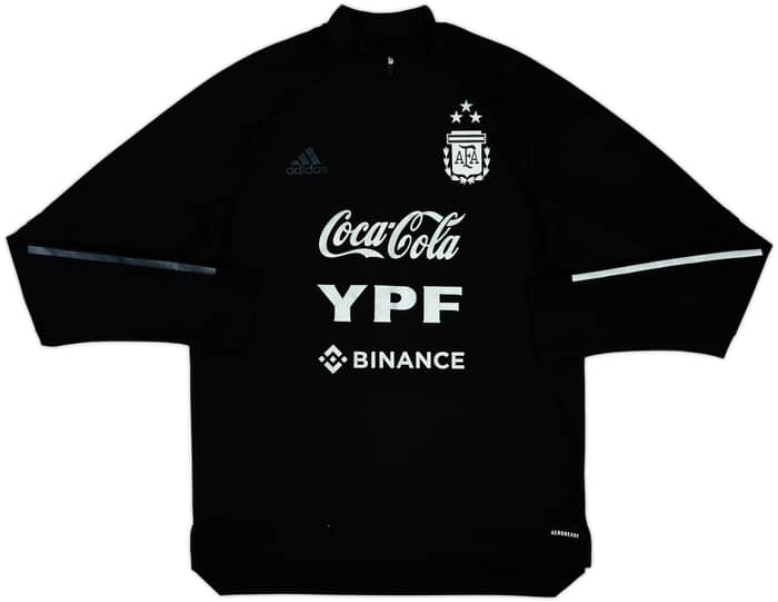 2021-22 Argentina Player Issue adidas 1/4 Zip Drill Top - 7/10 - (L)