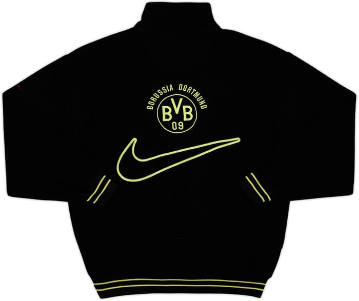 1996-97 Borussia Dortmund Nike 1/4 Zip Fleece Top - 8/10 - (S)