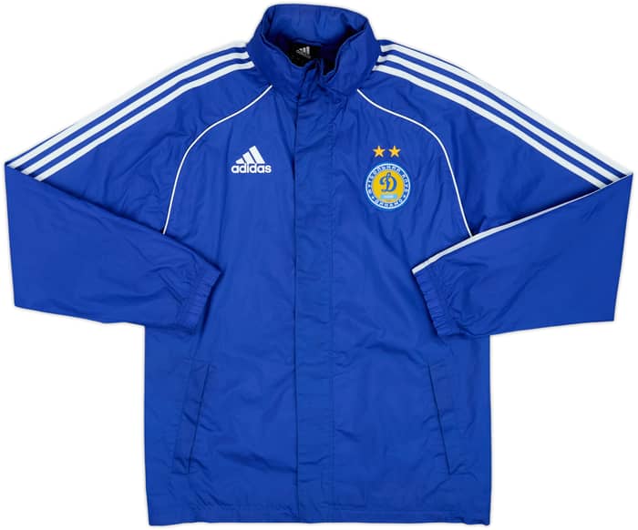 2010-11 Dynamo Kyiv adidas Hooded Rain Jacket - 8/10 - (S)