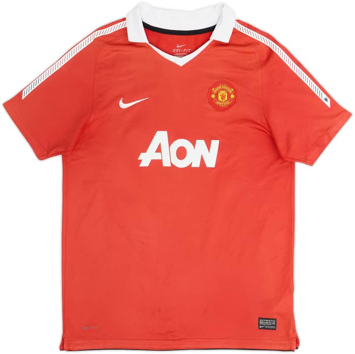 2010-11 Manchester United Home Shirt Rooney #10 - 6/10 - (XL.Boys)