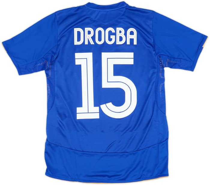 2005-06 Chelsea Centenary Home Shirt Drogba #15 - 7/10 - (XL.Boys)