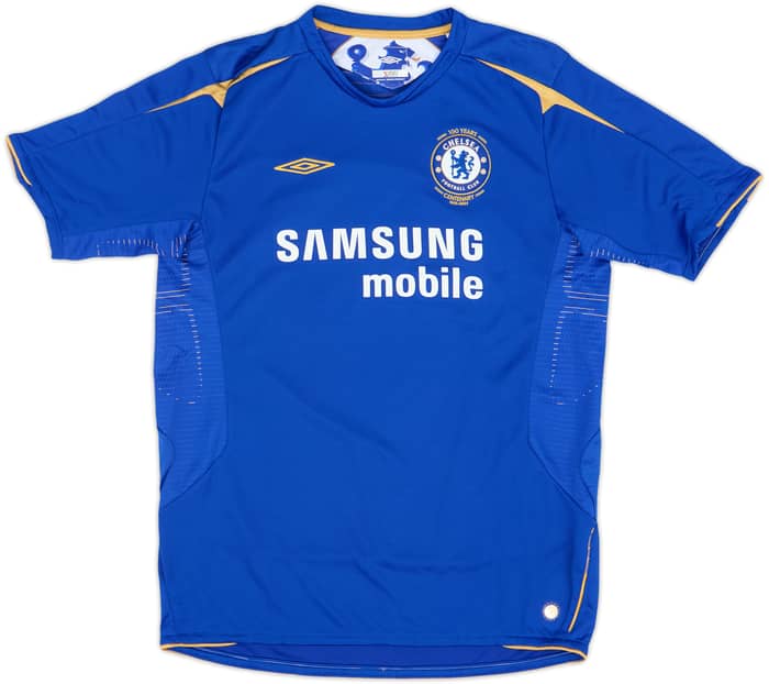 2005-06 Chelsea Centenary Home Shirt Lampard #8 - 6/10 - (XL.Boys)