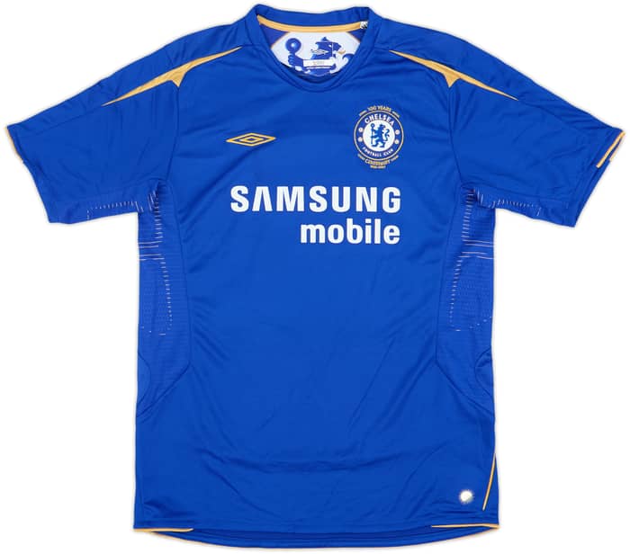 2005-06 Chelsea Centenary Home Shirt Lampard #8 - 7/10 - (XL.Boys)