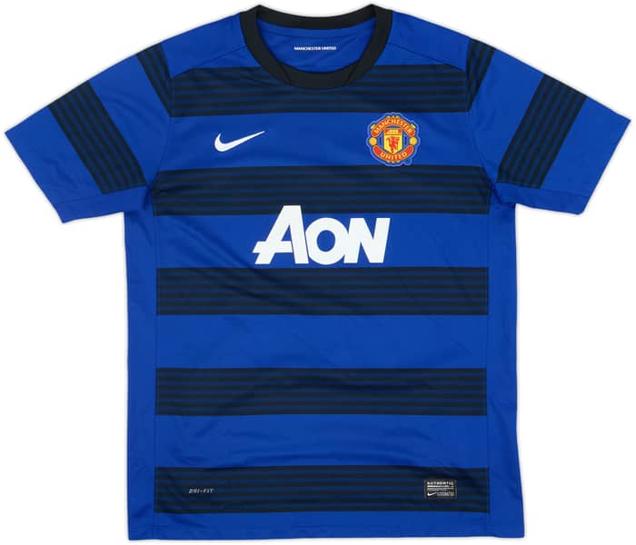 2011-13 Manchester United Away Shirt Rooney #10 - 8/10 - (XL.Boys)
