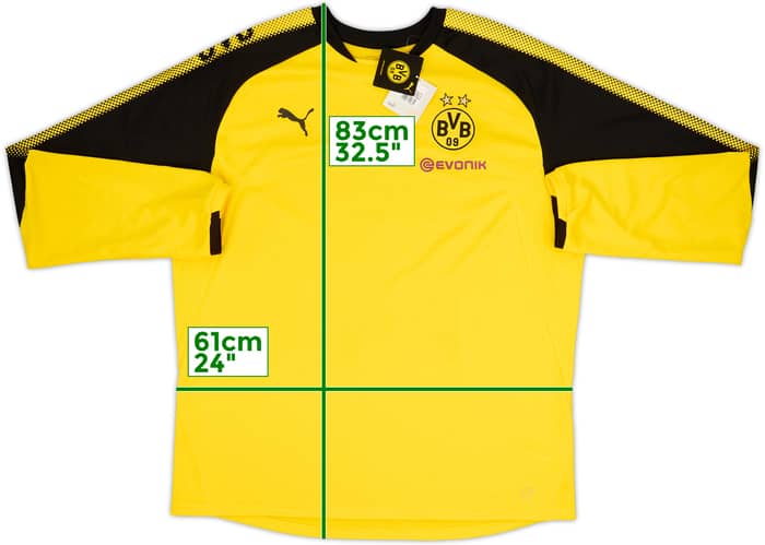2017-18 Borussia Dortmund Puma Sweat Top (XXL)