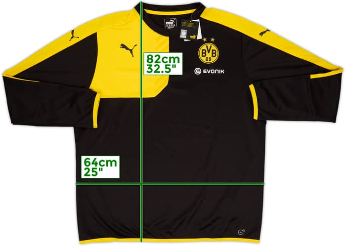 2015-16 Borussia Dortmund Puma Sweat Top (3XL)