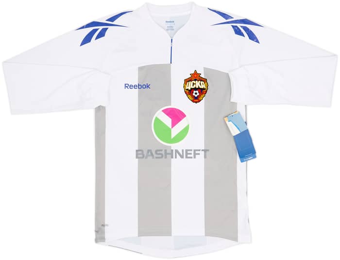 Camiseta de visitante europea de manga larga del CSKA Moscow 2011-12 Dzagoev #10 (S)